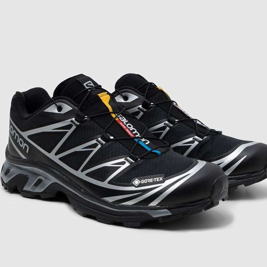 Salomon XT-6 GORE-TEX Black &amp; Silver