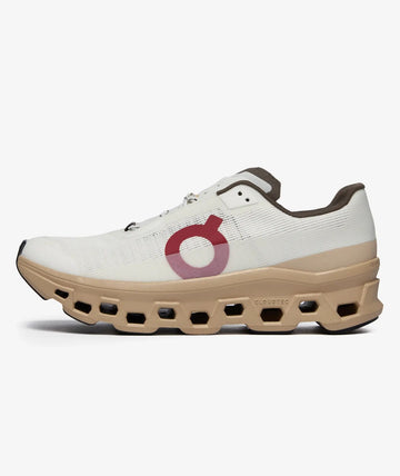 On Running Cloudmonster Running Shoes – Beige/White