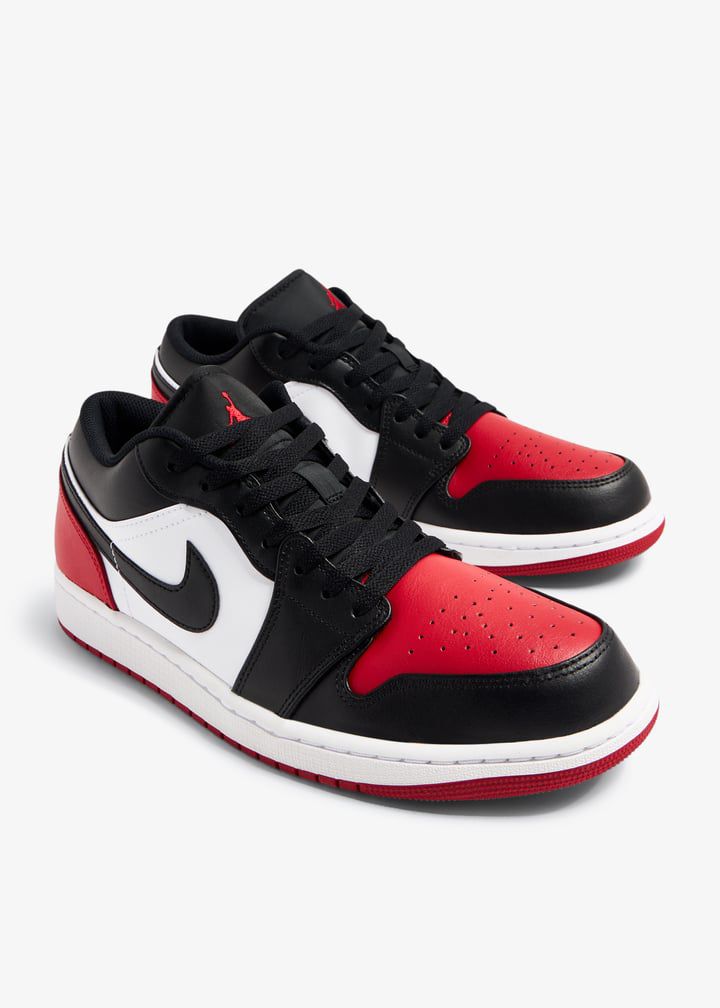 Air Jordan 1 Low 'Bred Toe' ♥️