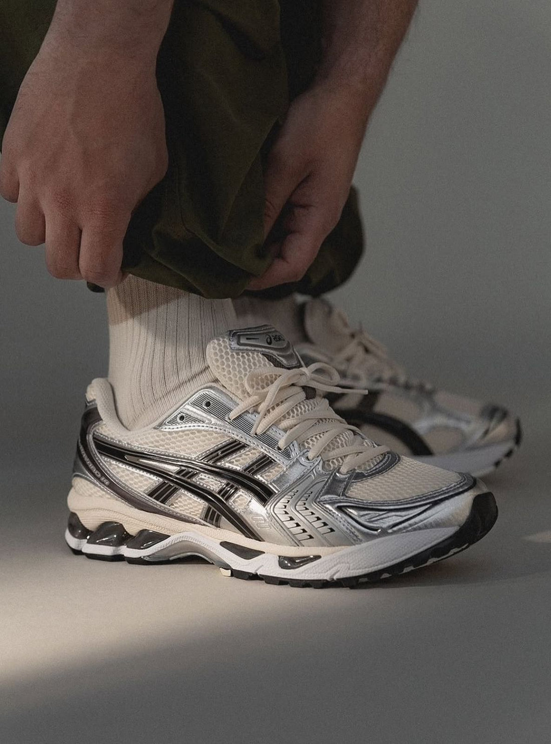 Asics Gel-Kayano 14 Cream & Black